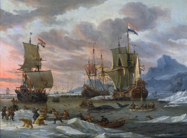History of Dutch Coffee with Dutch Trading Ships